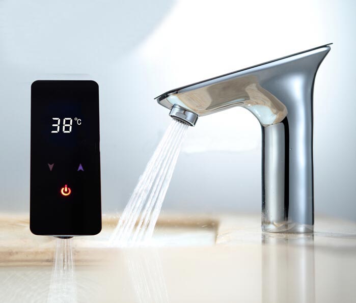 Digital Automatic Temperature Control Instant Hot Water Electric Faucet