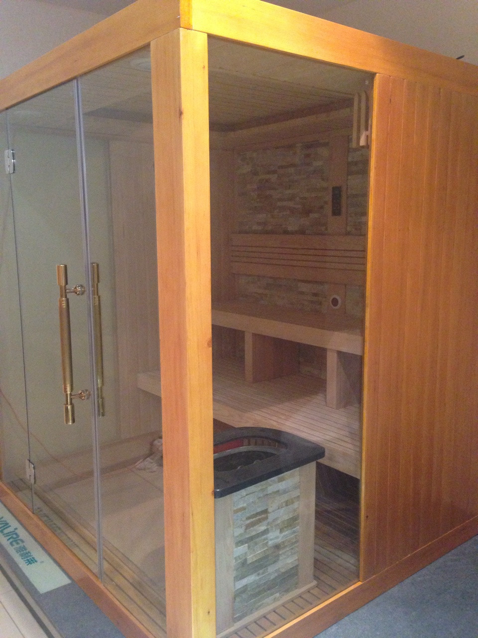 Juno Luxury Steam Sauna Room with Shower - Model Number