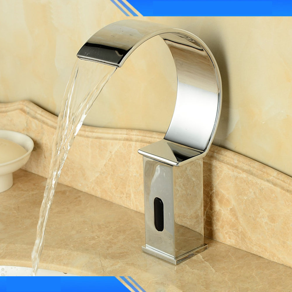 Fontana Brass Touchless Automatic Waterfall Sensor Faucet - Faucet Body Material