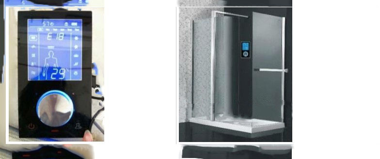 Fontana Thermostatic Digital Shower Mixer Intelligent Shower Control System For Bathroom