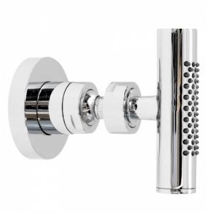 BST Brushed Nickel Massage Showers Body