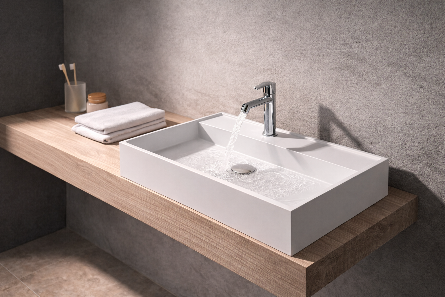 Custom Pedestal Sink