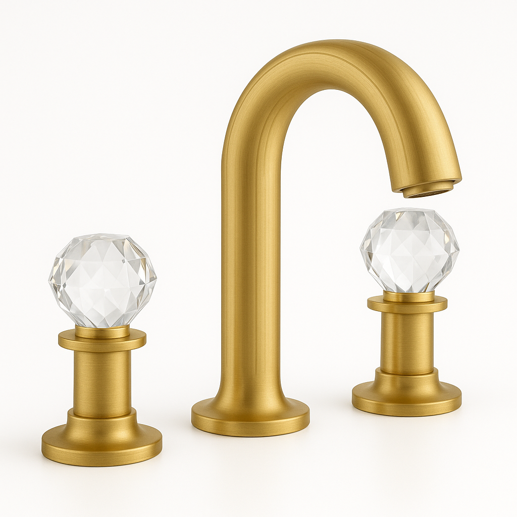 BathSelect Premium Touchless Gold & Marble Faucet Collection
