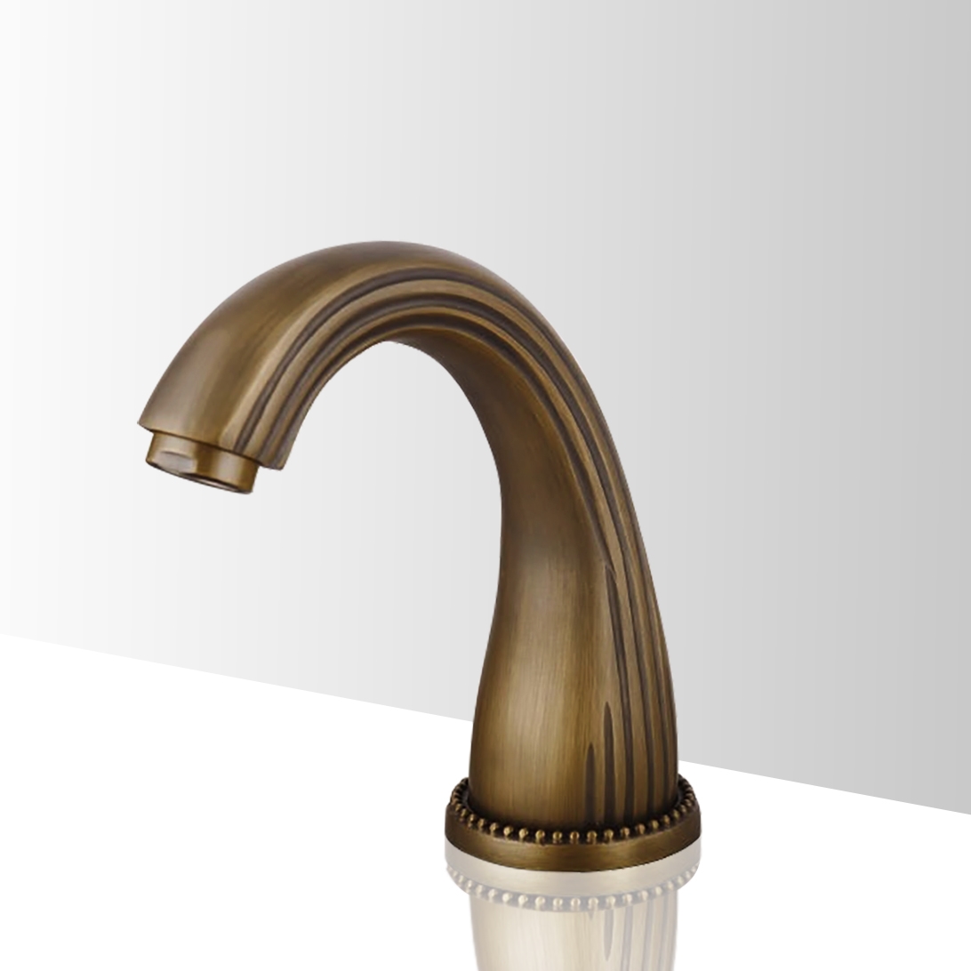Venice Antique Gold Finish Brass Commercial Automatic Sensor Faucet