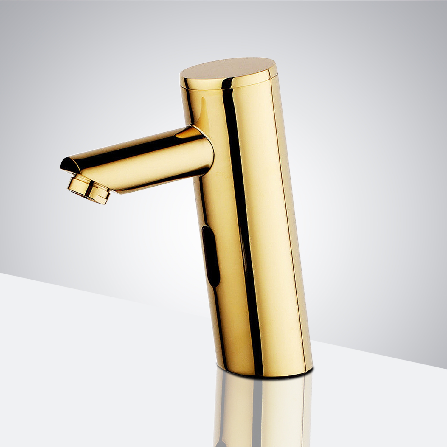 BathSelect<sup>®</sup>Gold Tone Platinum Automatic Thermostatic Commercial Sensor Tap Solid Brass Construction