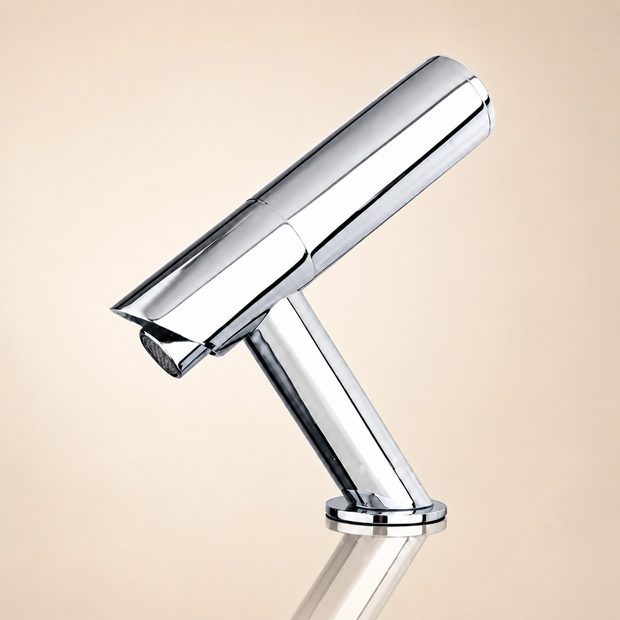 Tairus Contemporary Automatic Commercial Sensor Faucet for Renezvous Center high-traffic public restrooms