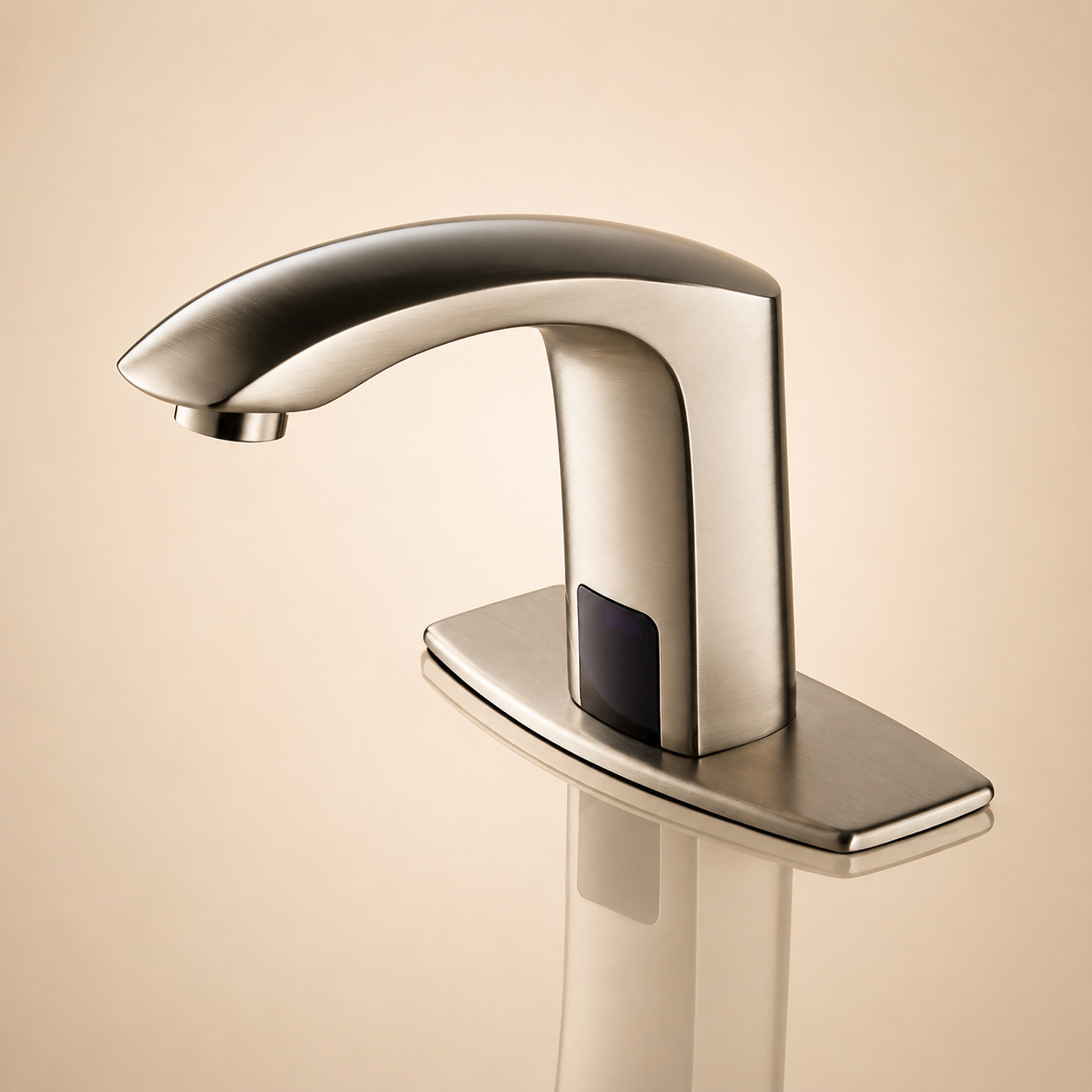 Fontana Automatic Hands-Free Commercial Faucet for Renezvous Center high-traffic public restrooms