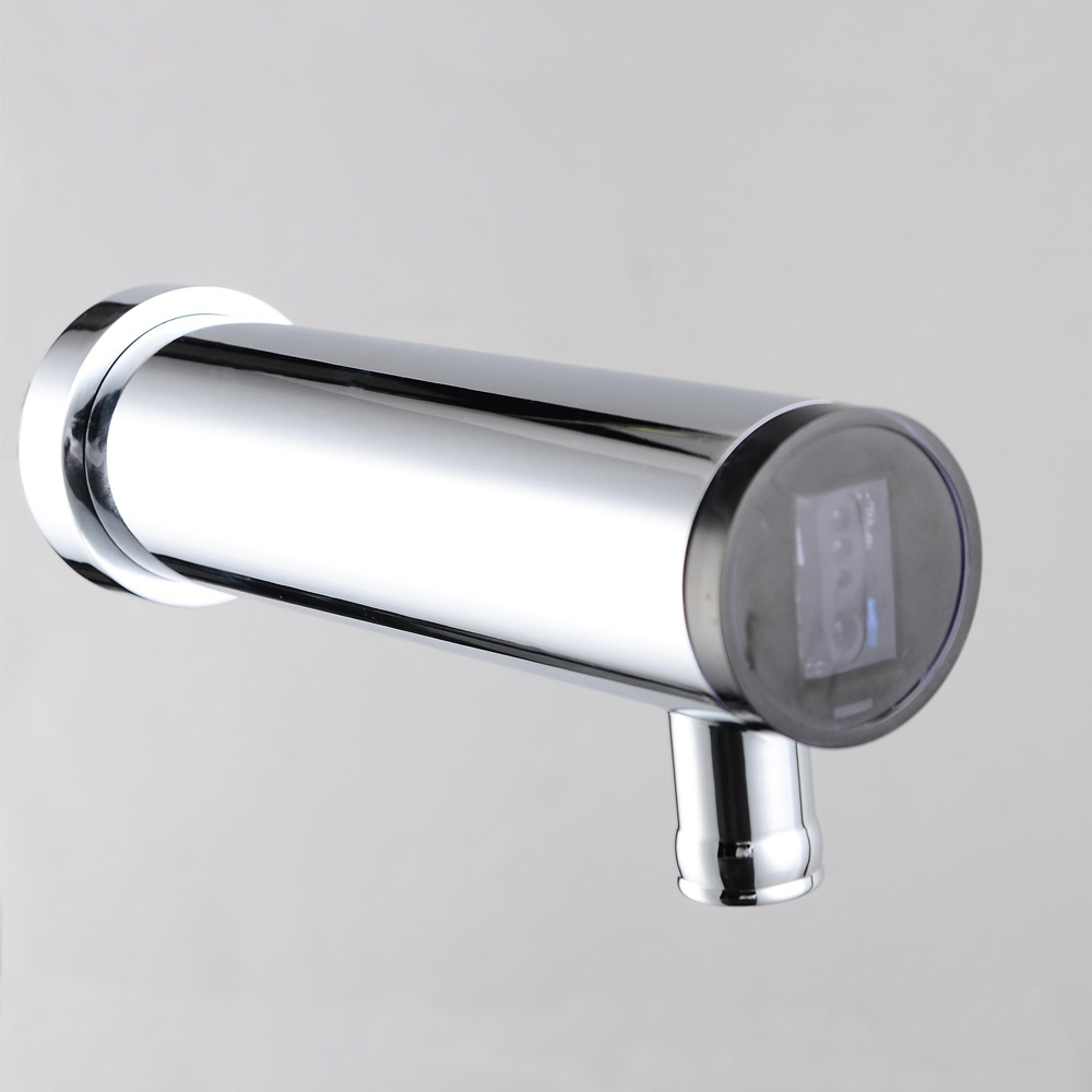 Wall Mount Single Hole Hands Free Commercial Automatic Touchless Sensor Faucet