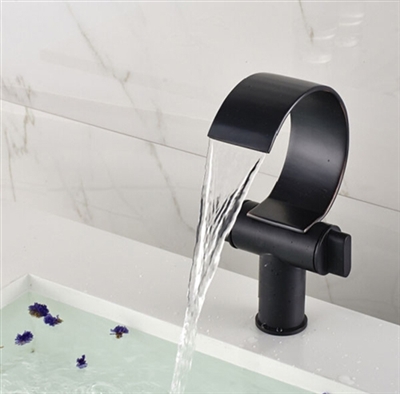 Arch Oil Rubbed Bronze Basin Faucet