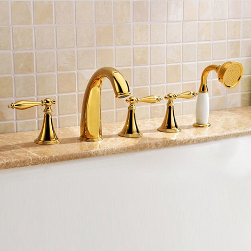 Monaco-Luxury-Polished-Gold-Bathtub-Faucet