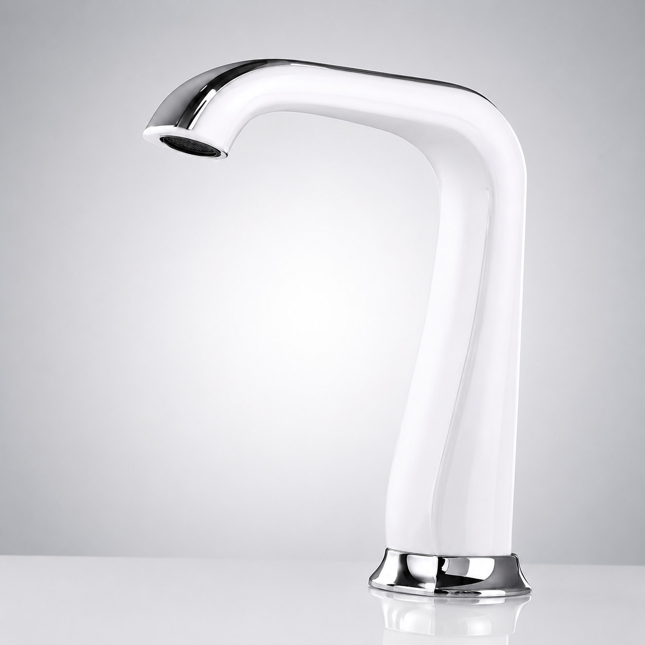 Touchless commercial bathroom faucets