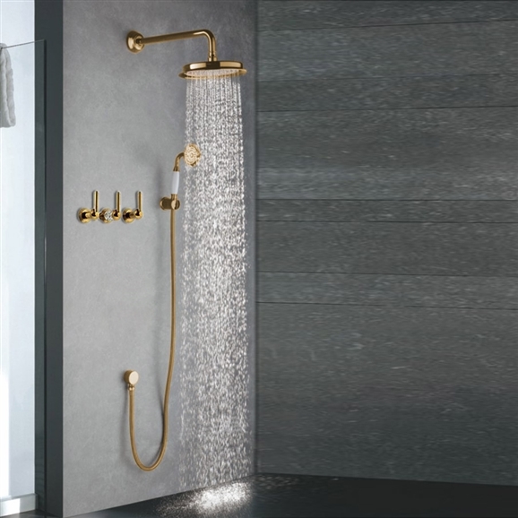 Rose Gold Finish Touchless Faucets