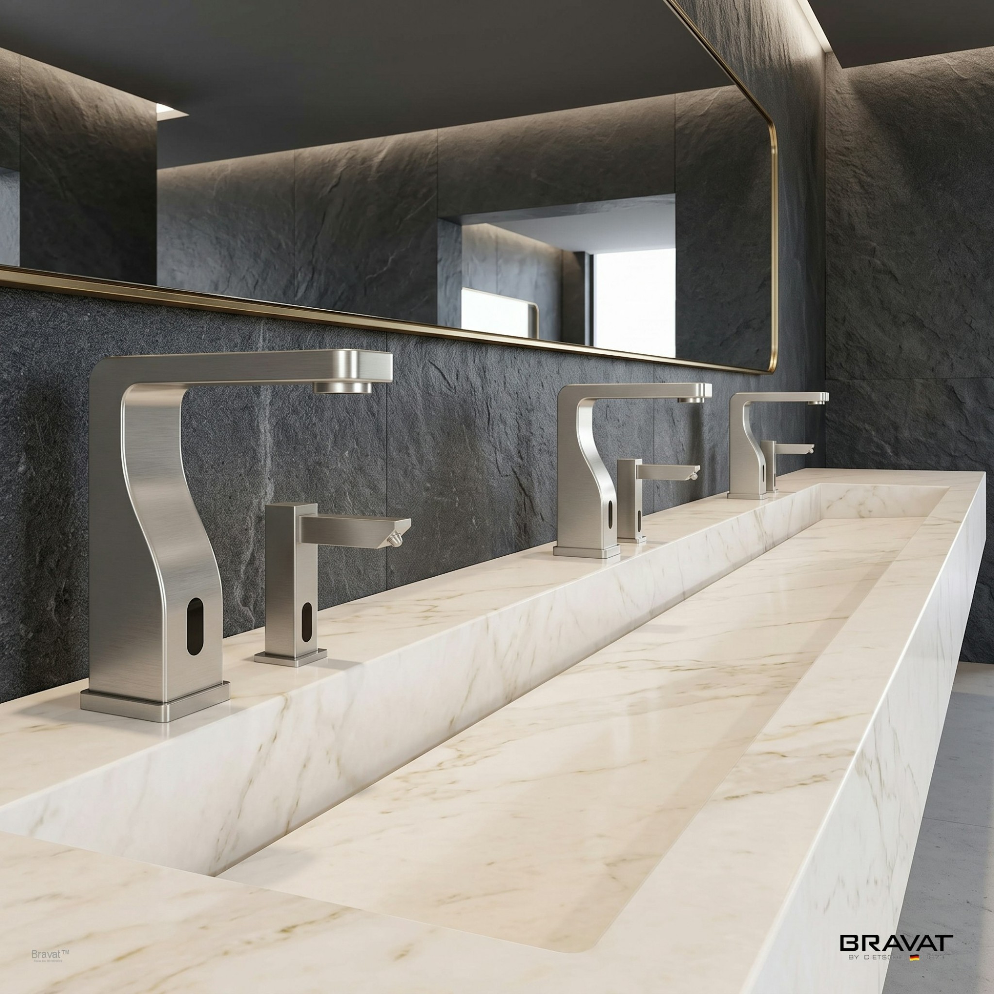 Touchless faucet and soap dispenser systems for hospitality projects