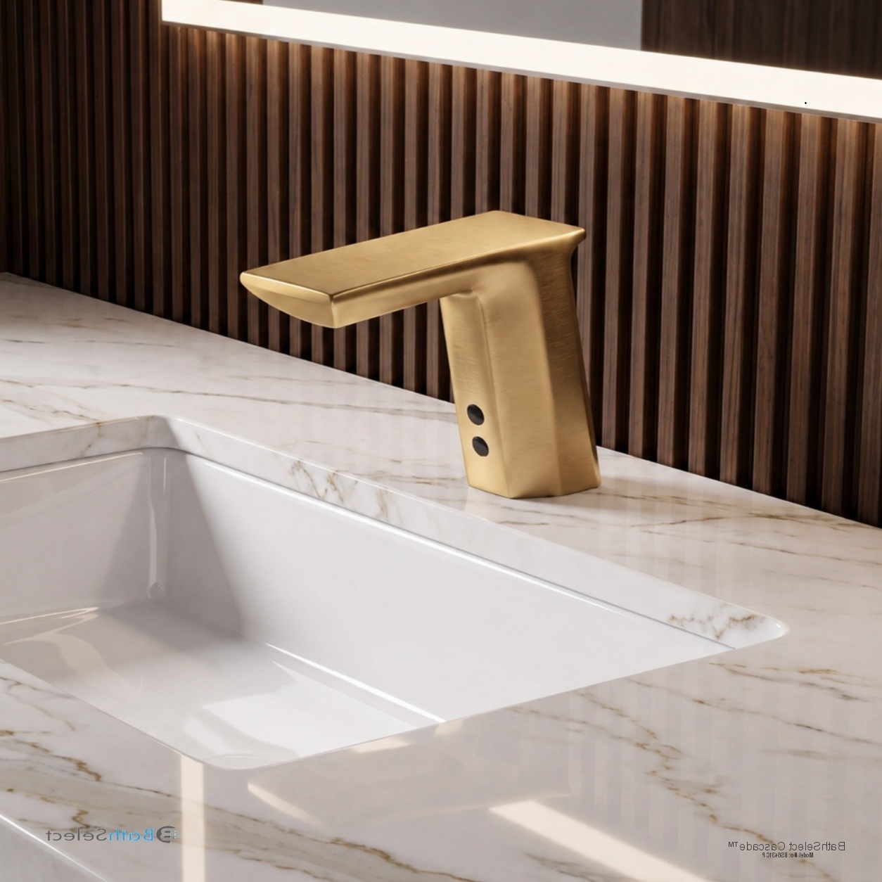 Easy operation bathroom sink faucets for aging in place