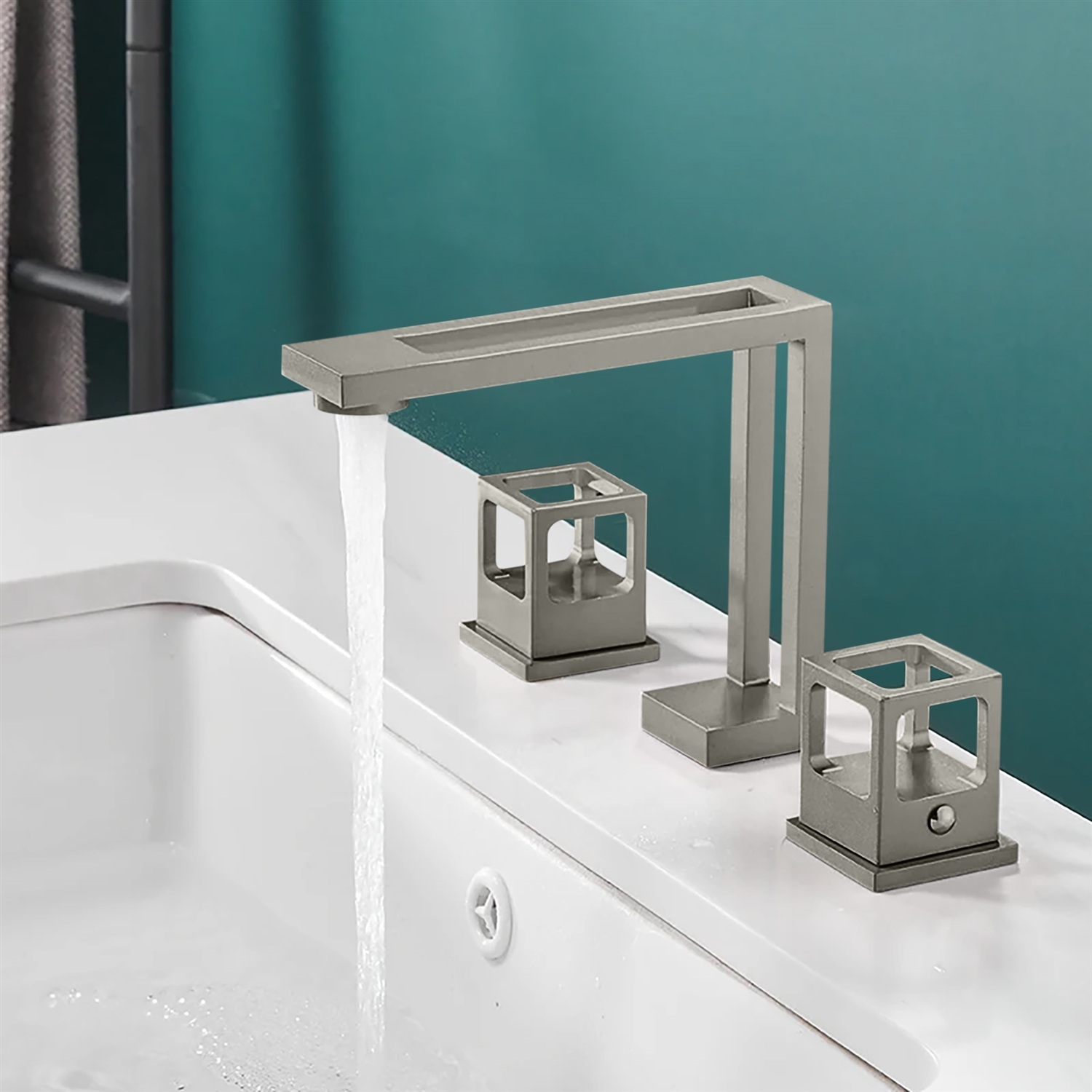 BathSelect BS7756GMG Gunmetal Gold Bathroom Faucet