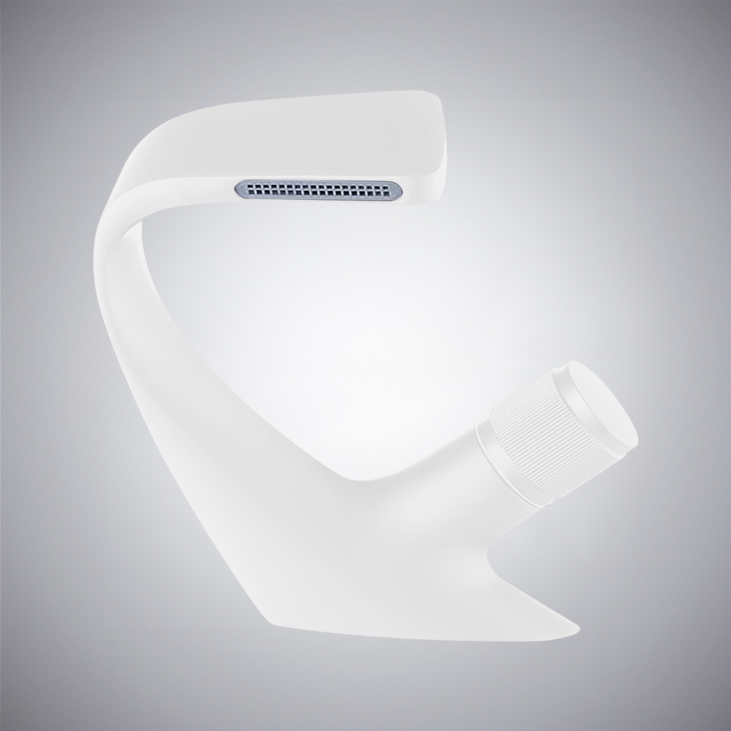 BathSelect Alvra Beam Matte White Deck Mounted Faucet Tap