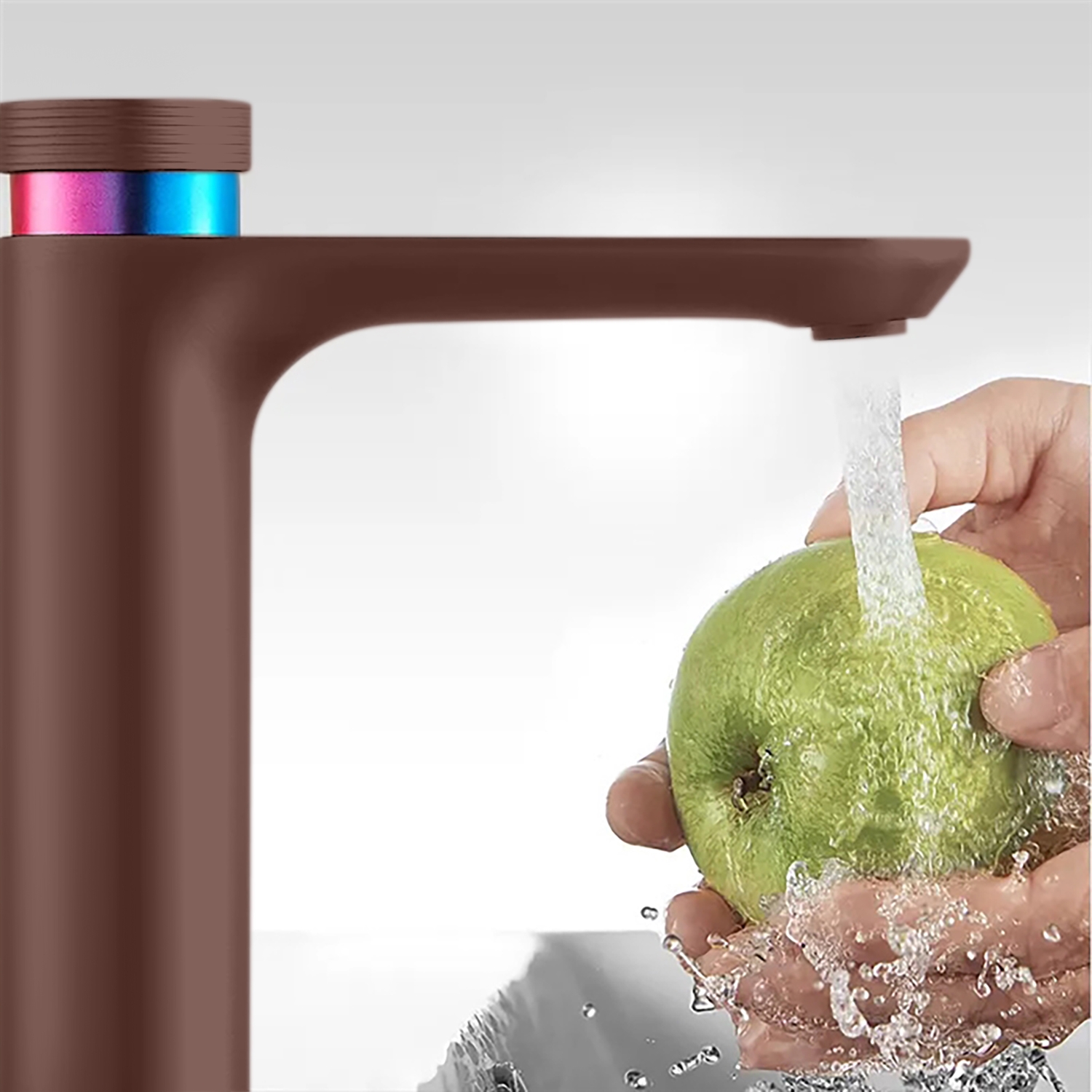 BathSelect BS7794 Oil Rubbed Bronze Waterfall Bathroom Faucet