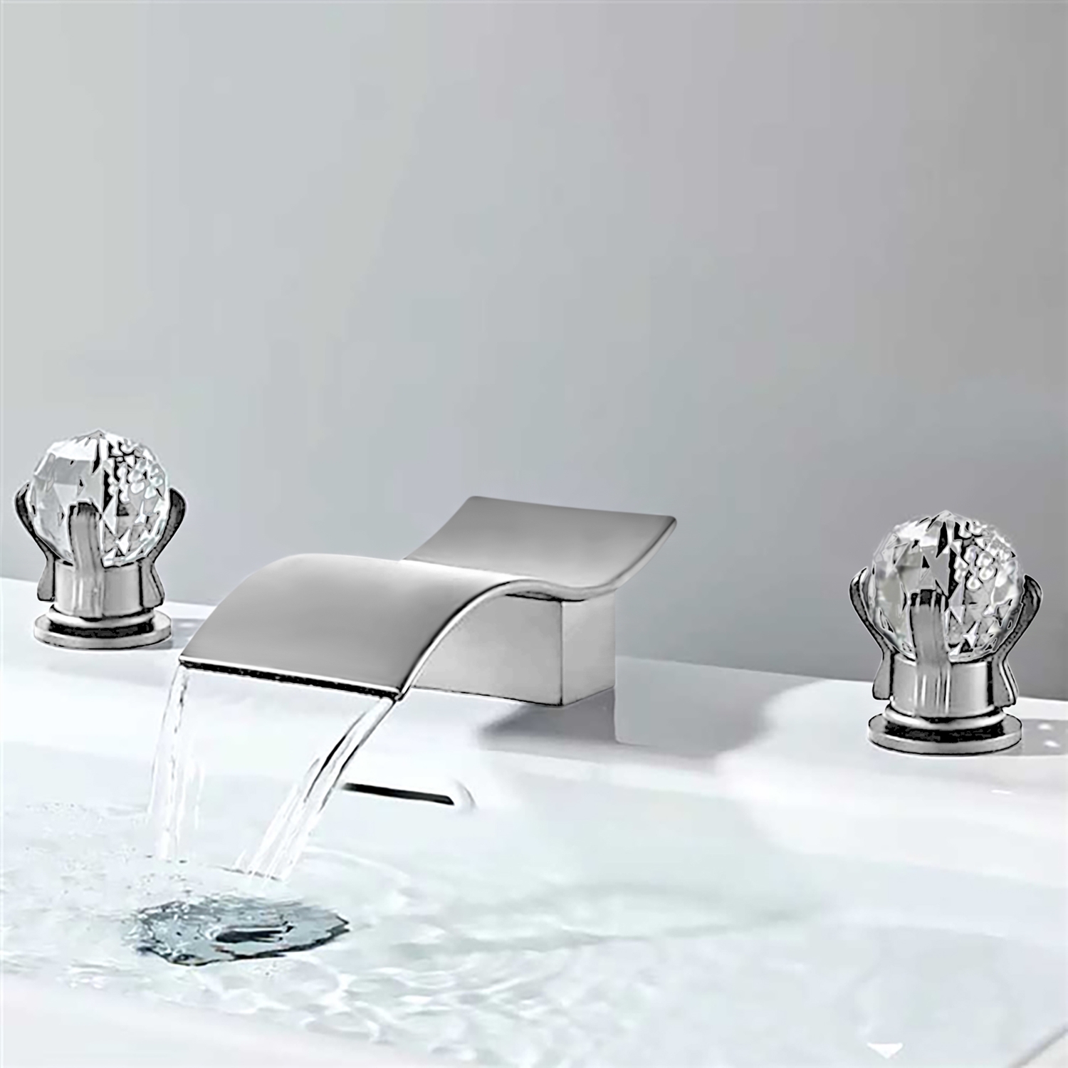 BathSelect BS7801 Chrome Bathroom Faucet