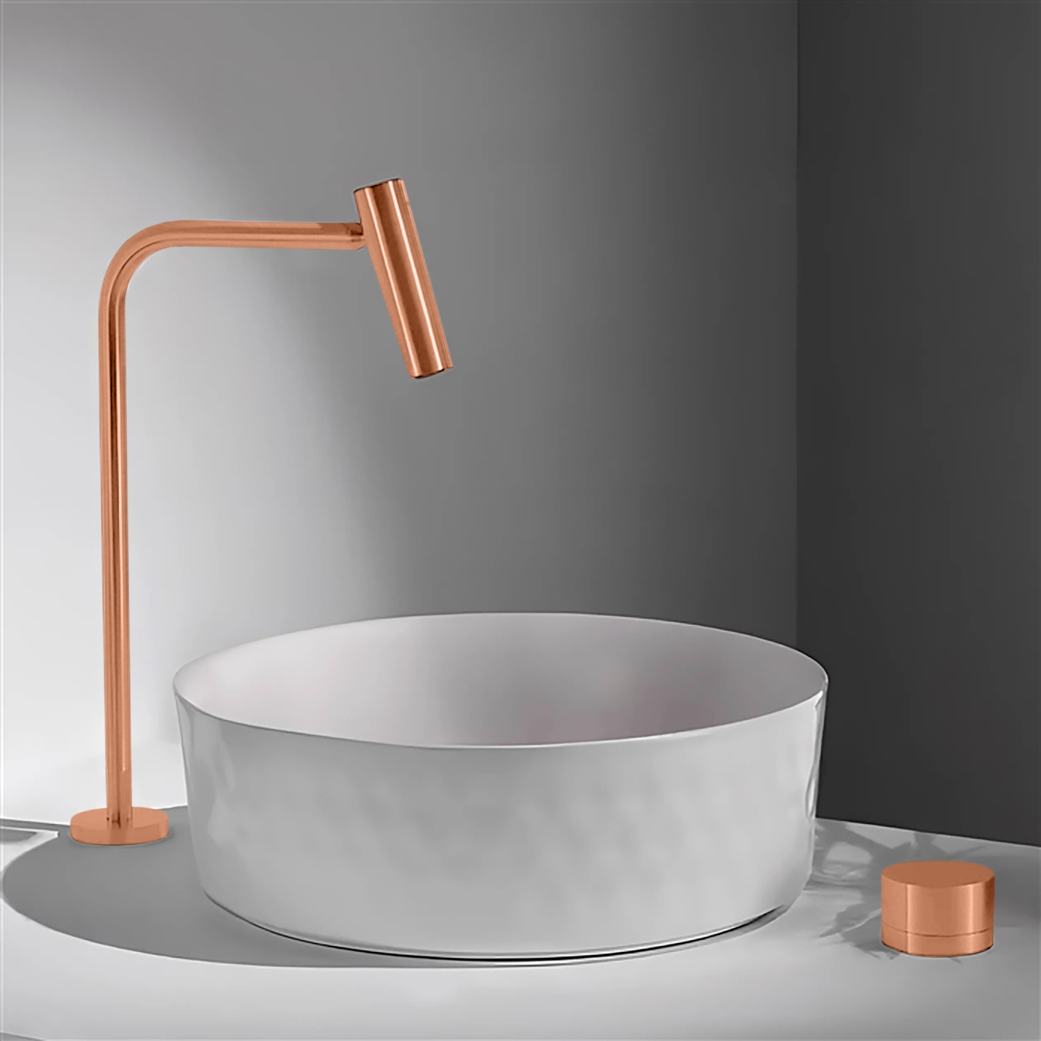 BathSelect BS7803RG Rose Gold Bathroom Faucet
