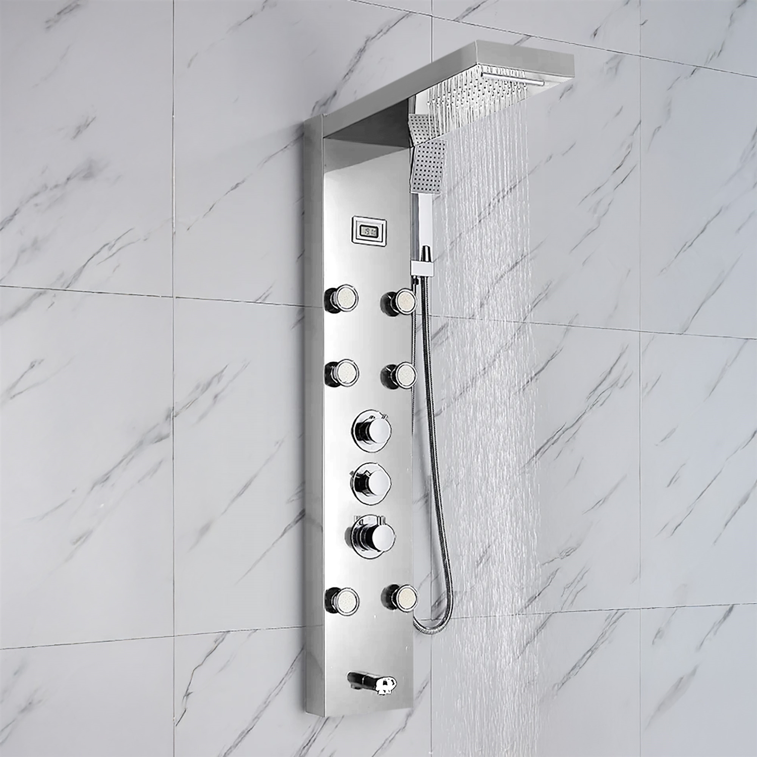 Thermostatic shower controls for guest comfort