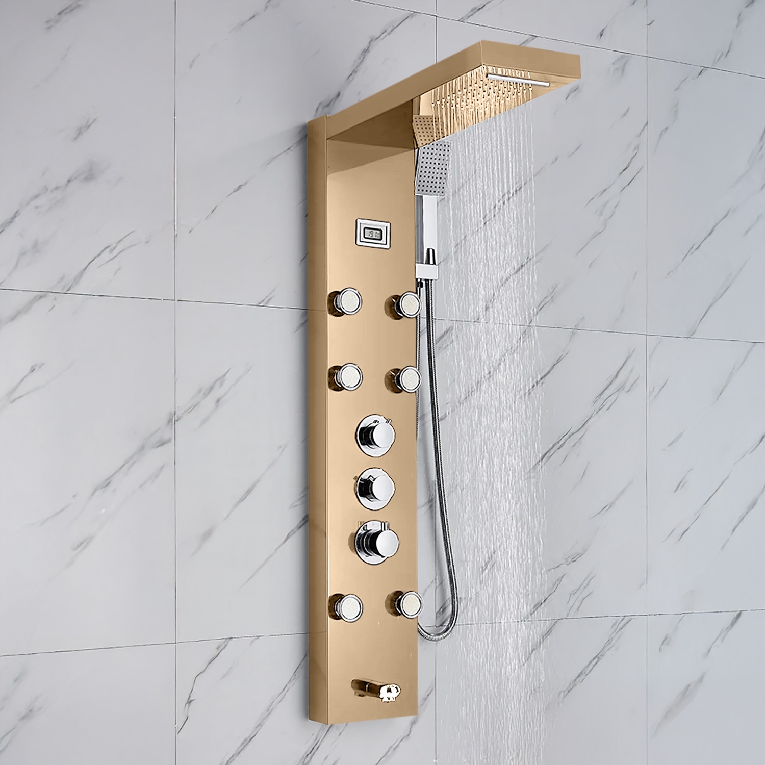 premium accessible bathing room fixture coordination