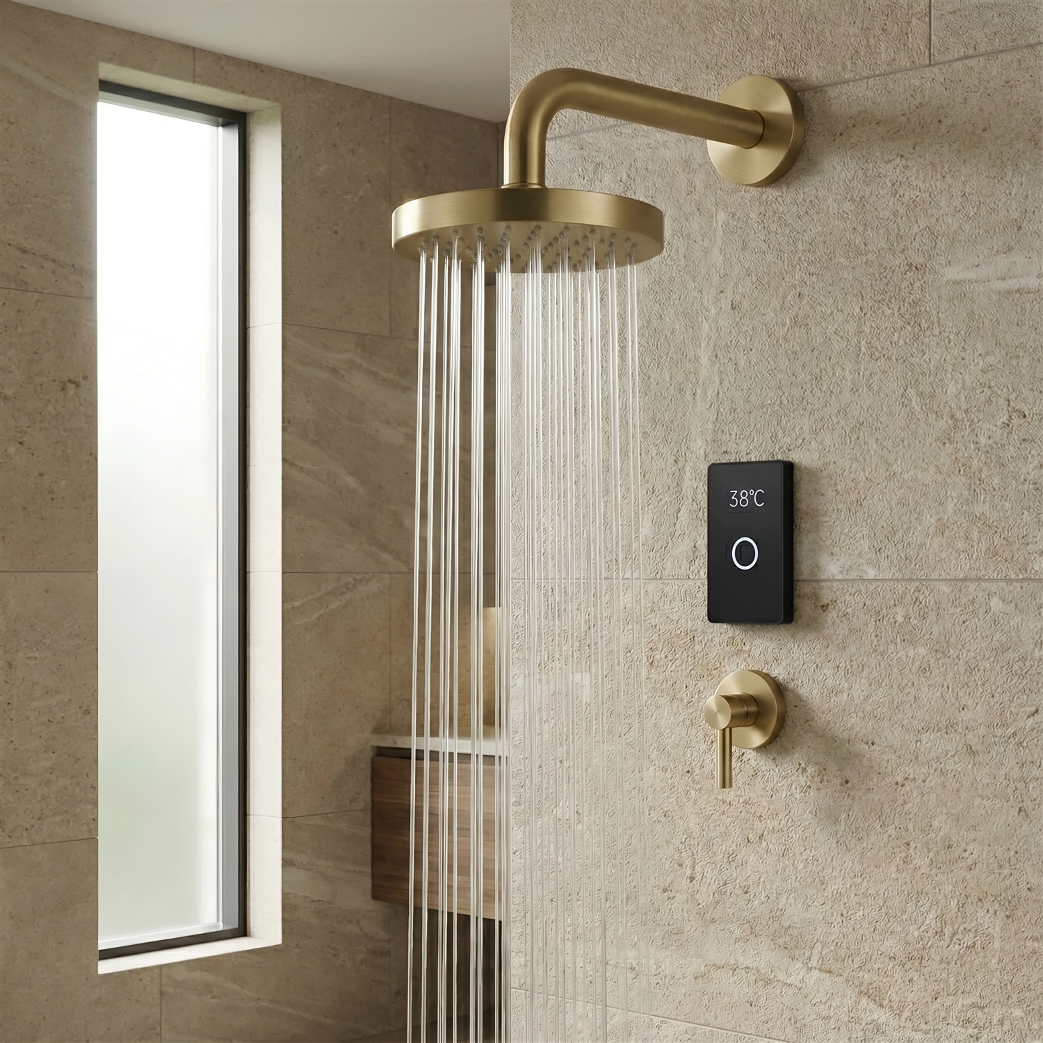 Luxury thermostatic shower system conclusion