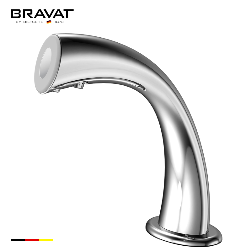 Bravat Commercial Touch Control Electronic Automatic Faucet with Light Temperature Adjustable