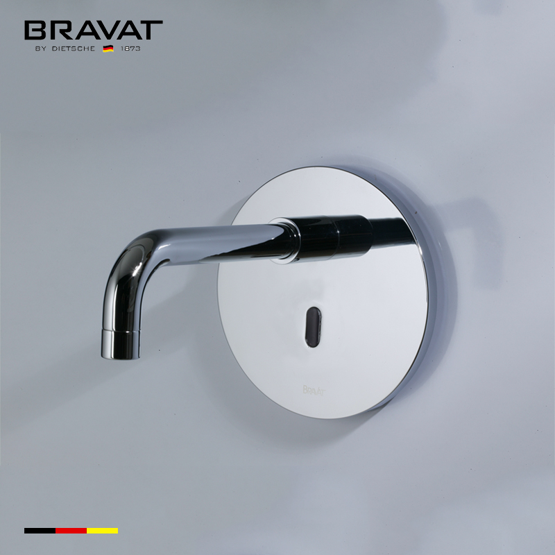 Bravat In Wall Mount Commercial Electric Instant Water Heater AutomaticFaucet