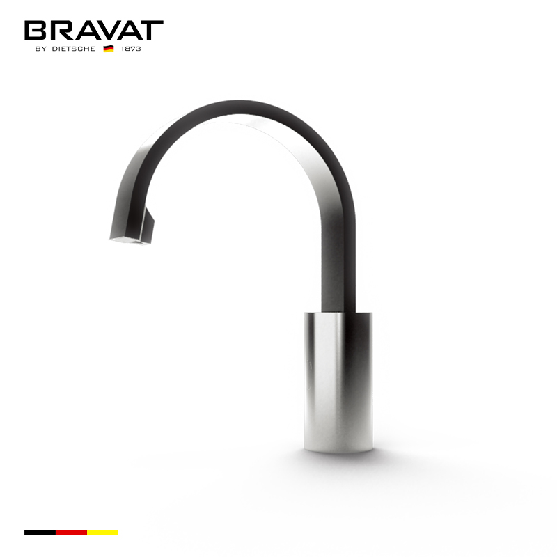 Bravat Commercial Touch Control Infrared Control Automatic Instant Hot Water Tap Electric Faucet