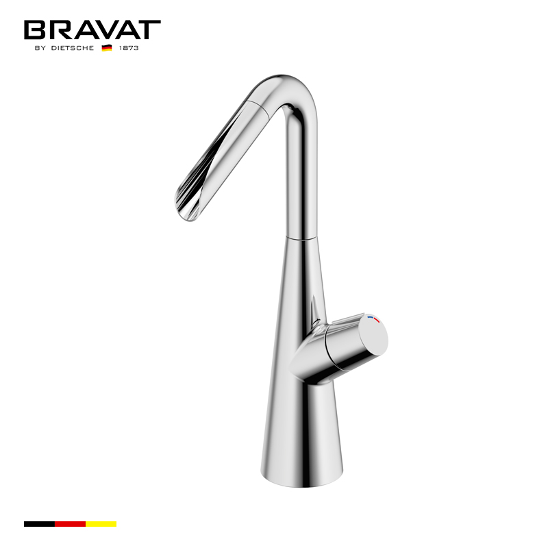 Bravat Single Handle Single Hole Installation Sink Faucet Mixer Tap