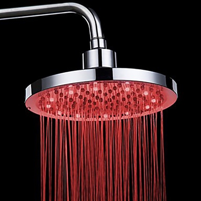 Leo LED Shower Set with Mixer and LED Faucet
