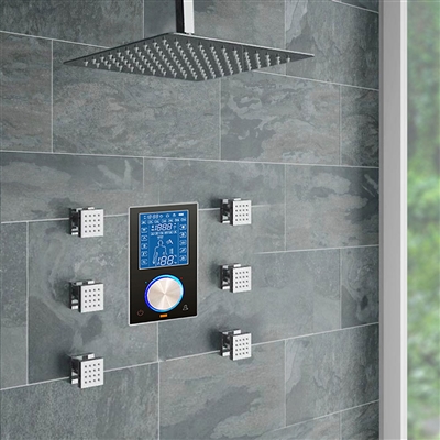lid-Brass-Ceiling-Mount-Led-Shower-System