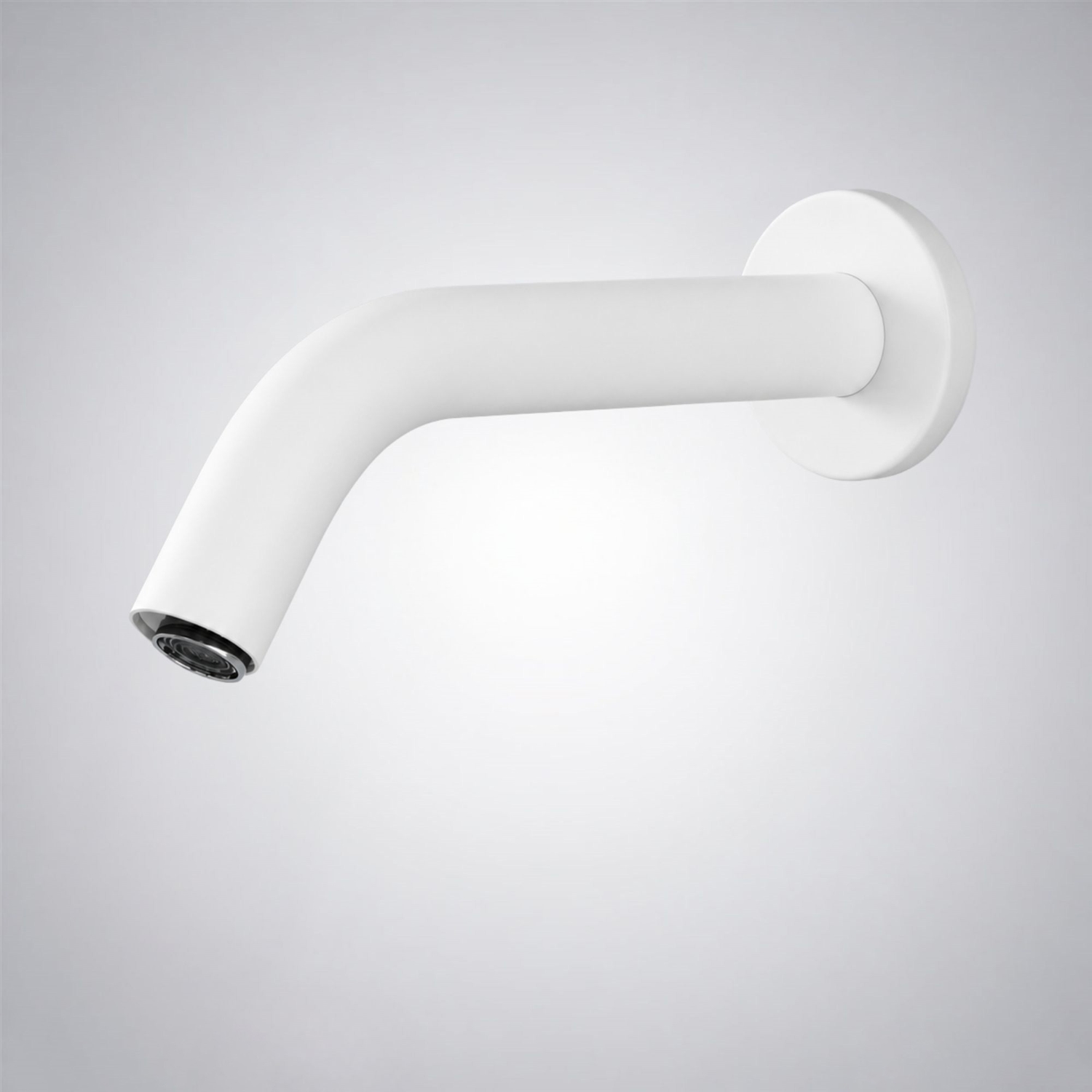 BathSelect BST-293MW Matte White Touchless Sensor Faucet