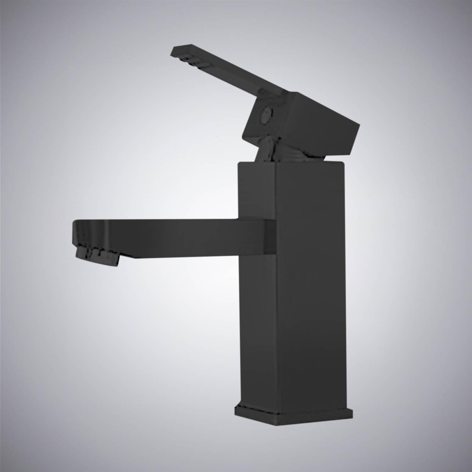 BathSelect Teano Black Bathroom Faucet Sink Mixer