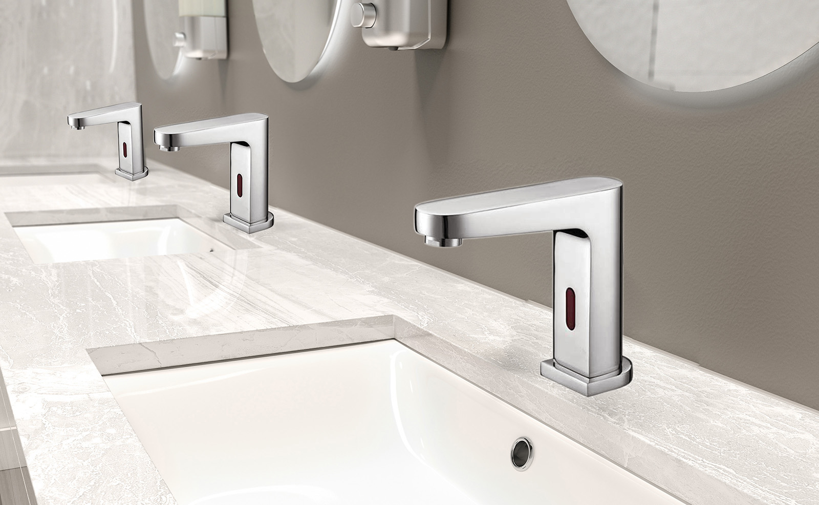 El�na Touchless Basin Automatic Commercial Sensor Faucet