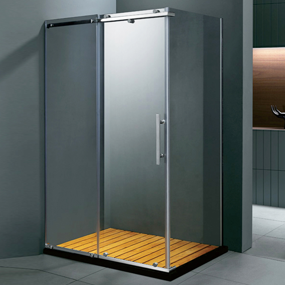 Free Standing Single Door Rectangle Shaped Bath Shower Enclosure
