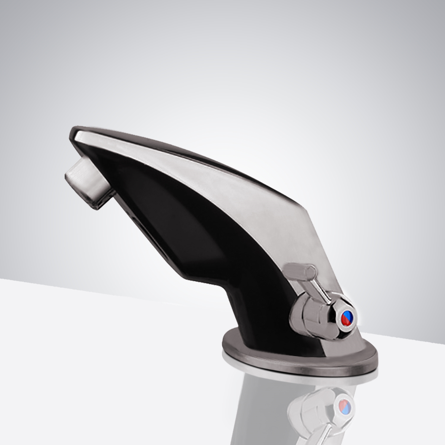 Verna Temperature Control Commercial Automatic Brushed Nickel Sensor Faucet