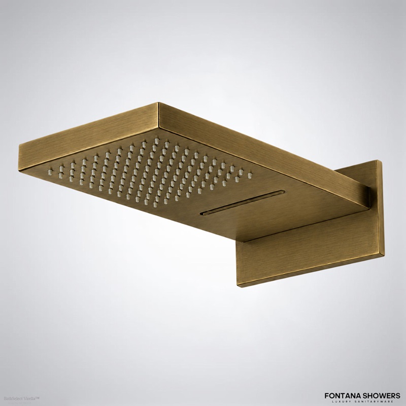 Accessible service path to shower filters and check valves
