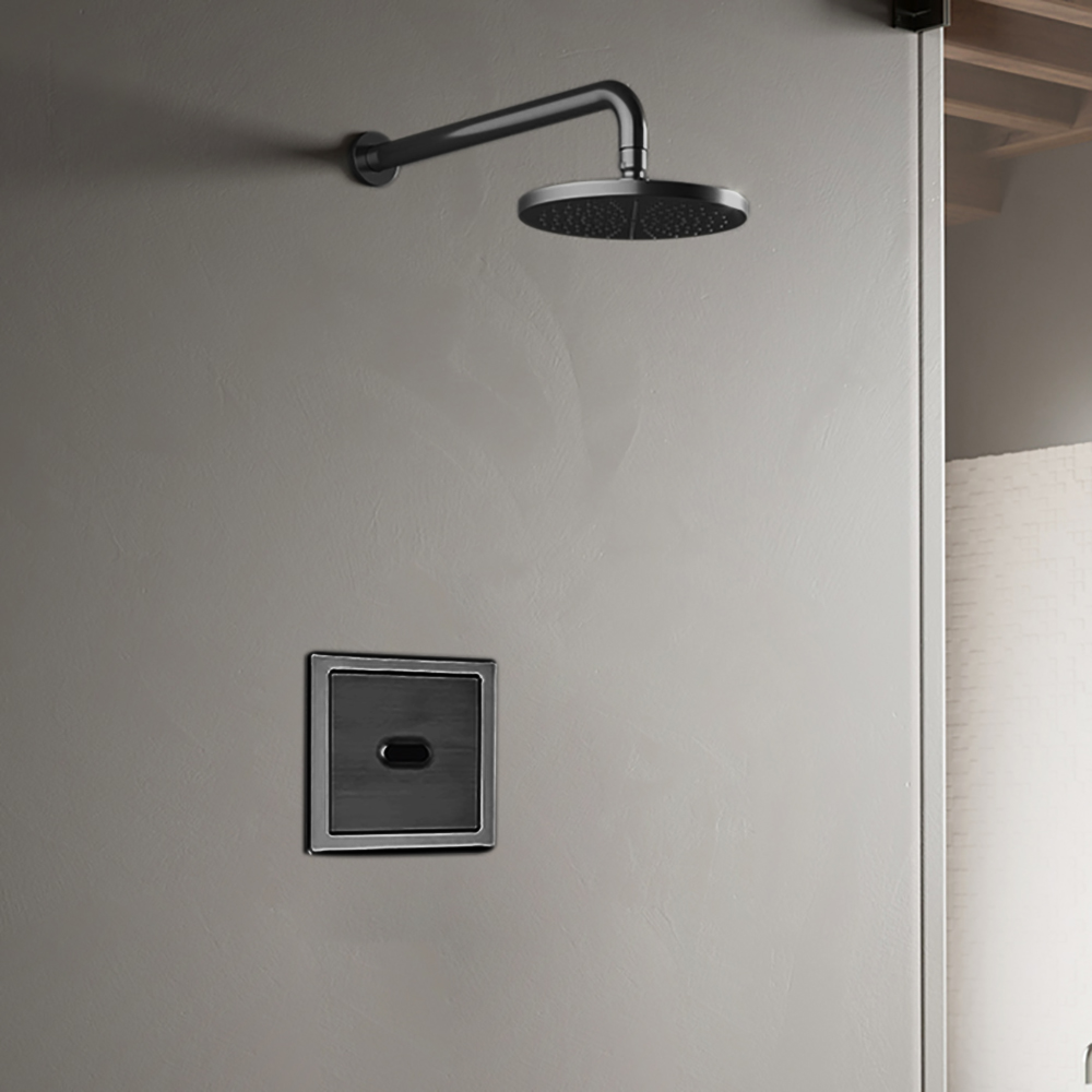 BathSelect Dark Oil Rubbed Bronze Sensor Controlled Automatic Shower Set