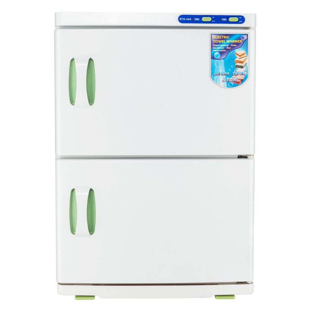 BathSelect Double Door Deck Mount UV Light Towel Warmer And Sterilization Cabinet