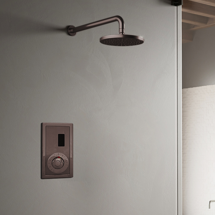 BathSelect Light Oil Rubbed Bronze Sensor Controlled Automatic Shower Set