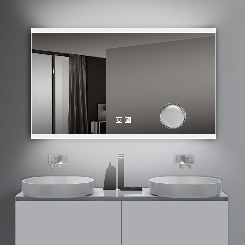 BathSelect Multifunctional Smart Mirror With Soft Glow LED Lights And Intelligent Touch Control Button