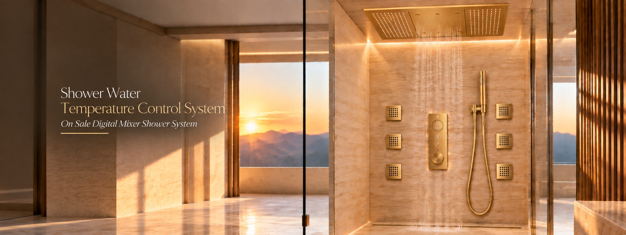 BathSelect Shower Water Temperature Control System