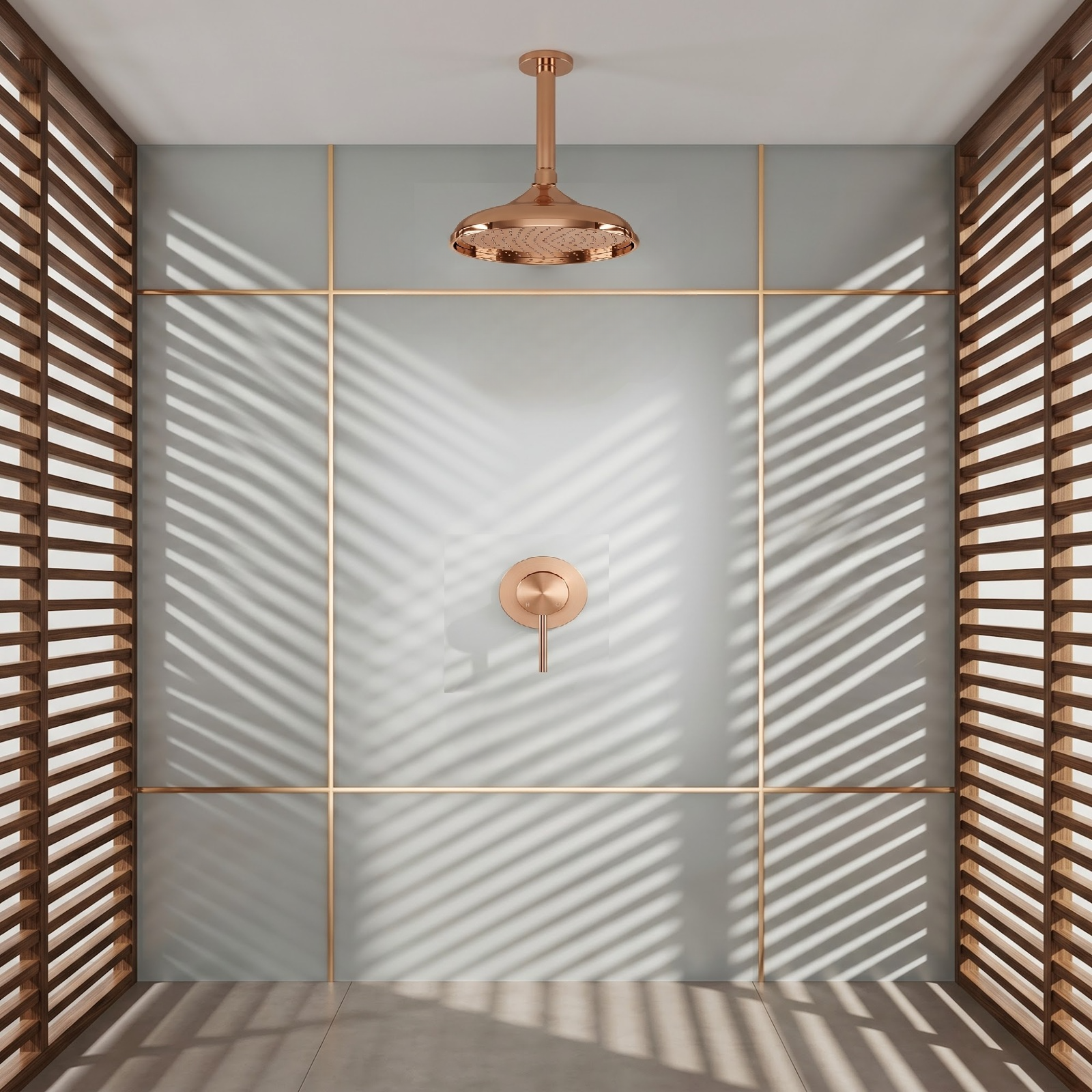 BathSelect premium shower finish requiring gentle cleaning and proper maintenance
