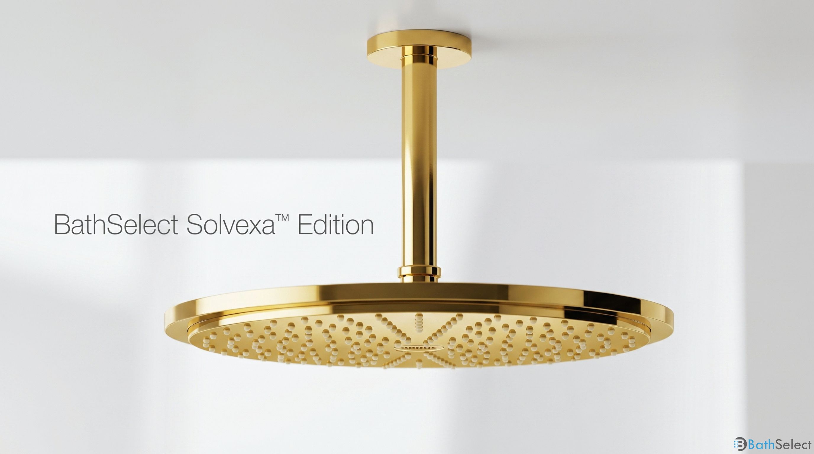 20-Inch Gold Tone Round Multi Color LED Rain Shower Head