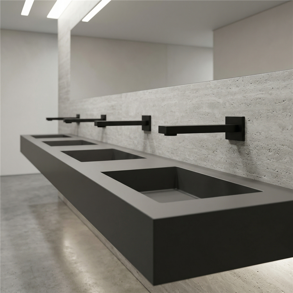 BathSelect touchless restroom systems for commercial facilities