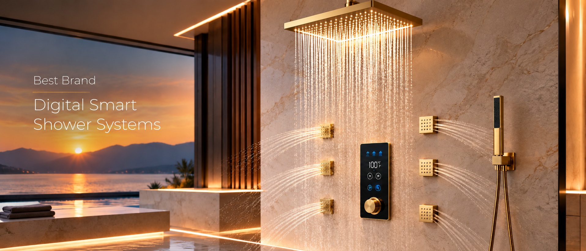 Best Brand Digital Smart Shower System