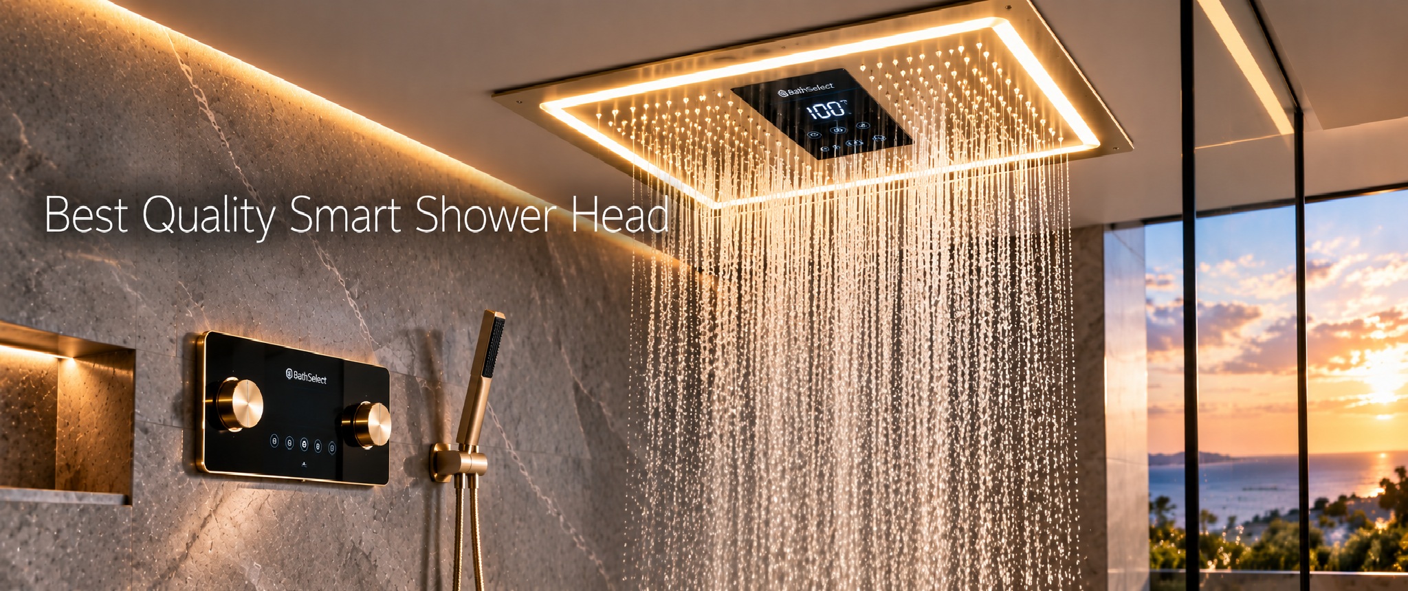 Best Quality Smart Shower Head by BathSelect