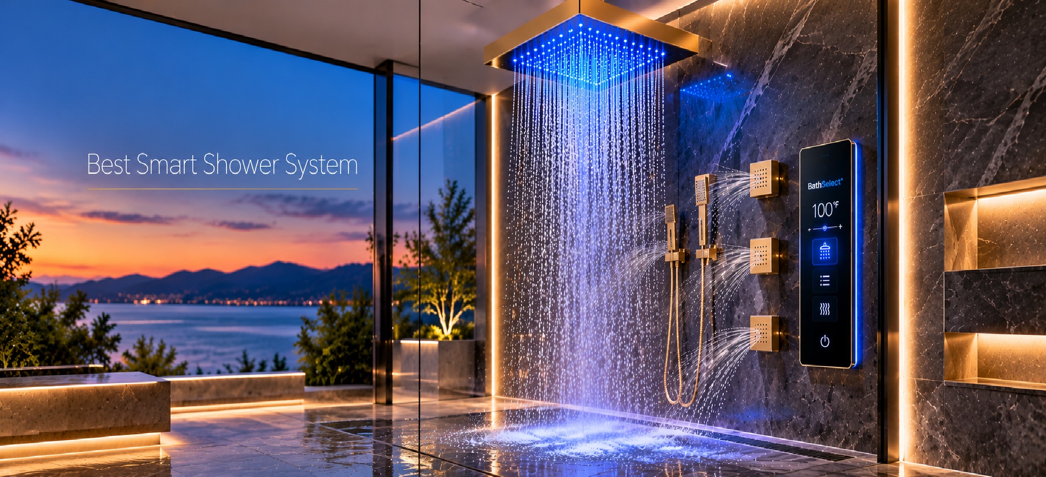 Best Smart Shower System by BathSelect