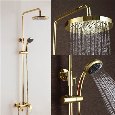 Boston-Gold-Finish-Rainfall-Shower-Set